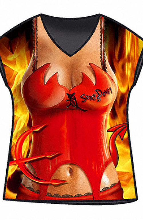 Devil Woman sexy T-shirt