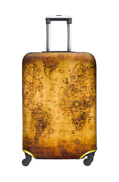 SUITCASE COVER Old Map