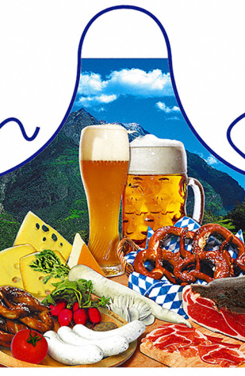 Bavarian food apron